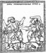 Кулачные бойцы. Русский лубок конца XVIII века.