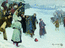 Кулачный бой на Москва-реке. Кустодиев. 1897